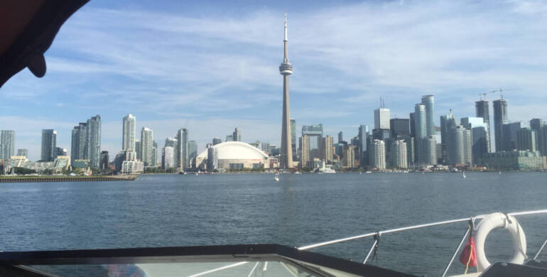 Toronto Skyline from the Boat